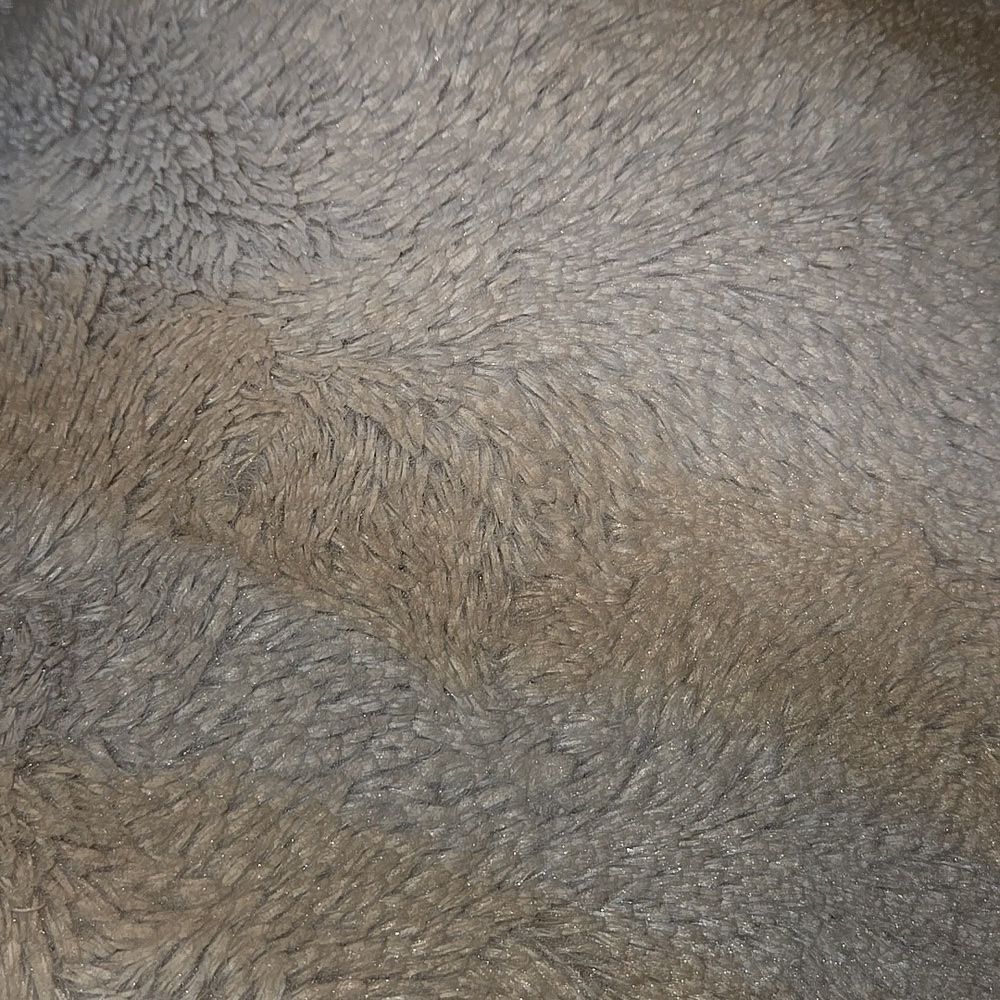 Cozy Tan and Cream Fuzzy Soft Couch Bed Comfy Y2k Pillow One Unisex Home House - Picture 5 of 13